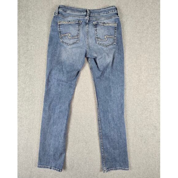 Silver Jeans Women's Skinny Jeans - Light Blue - Picture 2 of 16